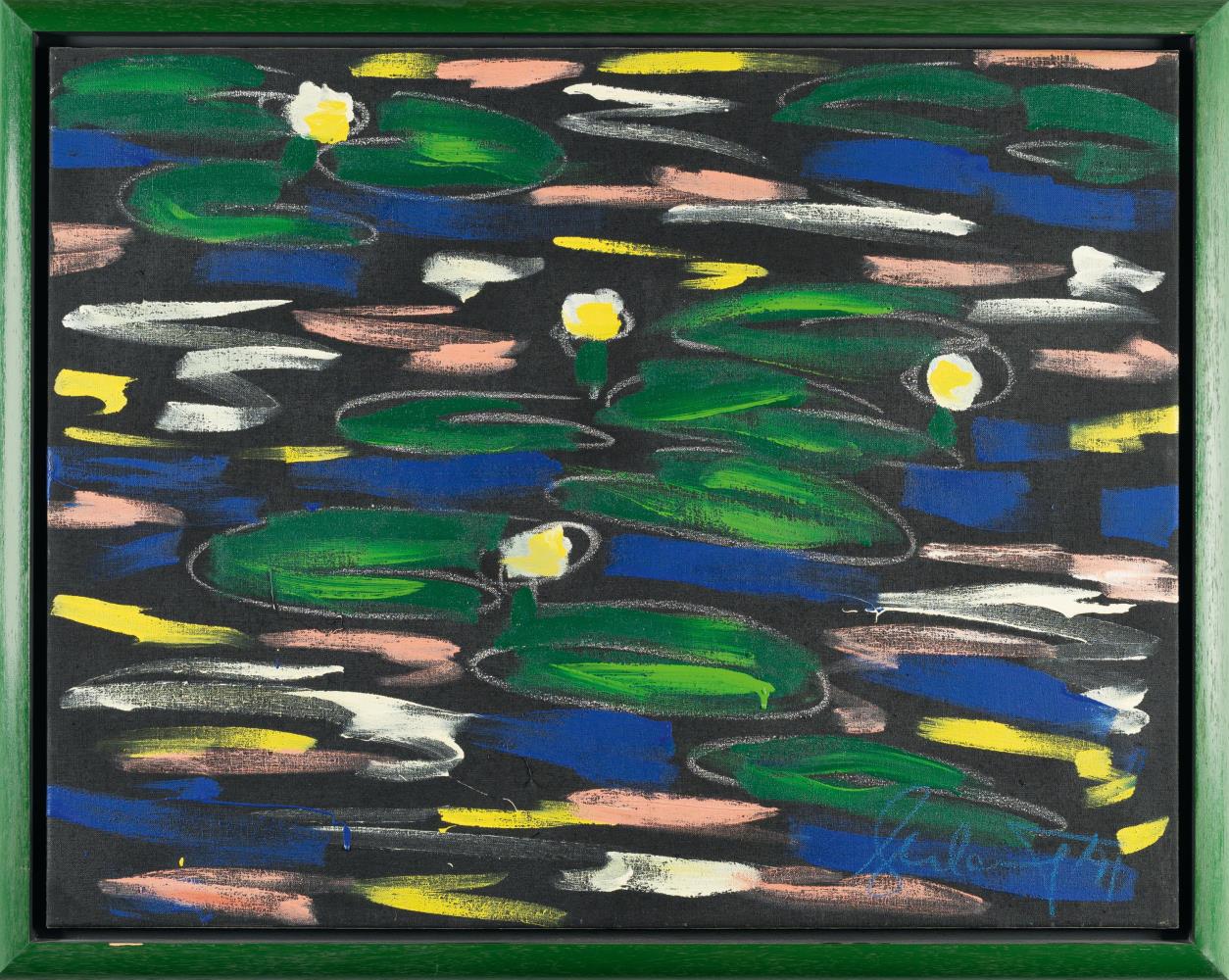 „Seerosen I“25 Water Lilies I "25)