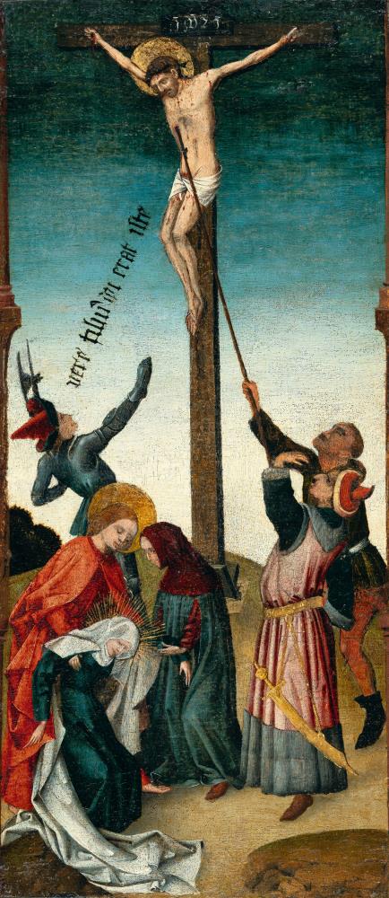 Kreuzigung Christi mit Longinus und dem guten Hauptmann