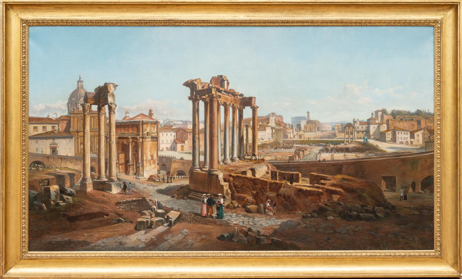 Blick über das Forum Romanum
