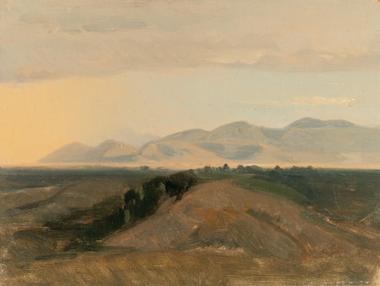 Landschaft bei Palestrina (Latium)
