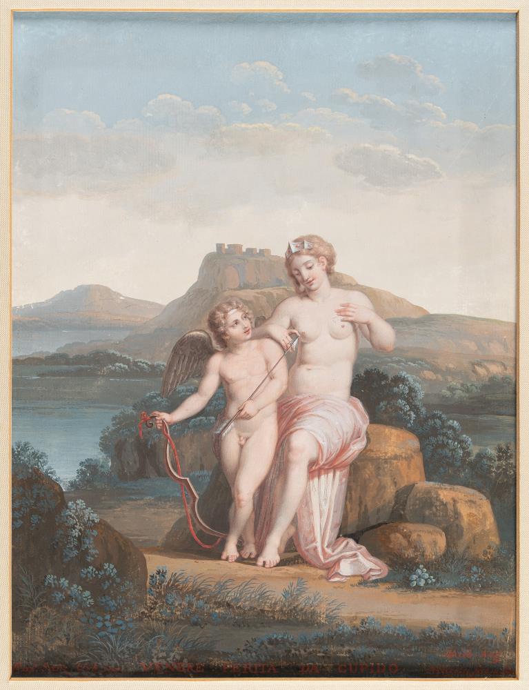Venere Ferita da Cupido