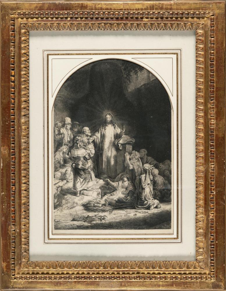 Christus heilt die Kranken, genannt das Hundertguldenblatt