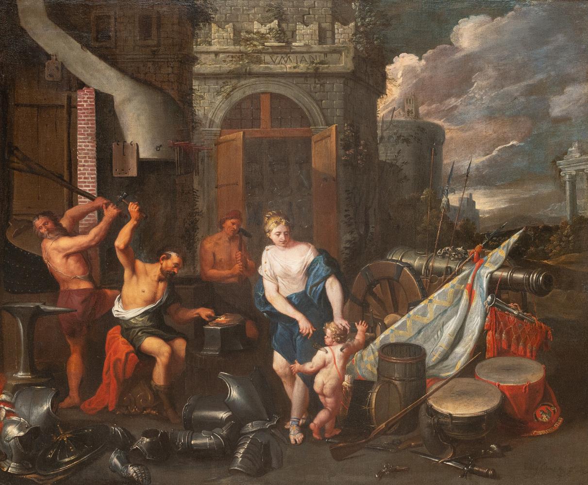 Venus in der Schmiede des Vulkan