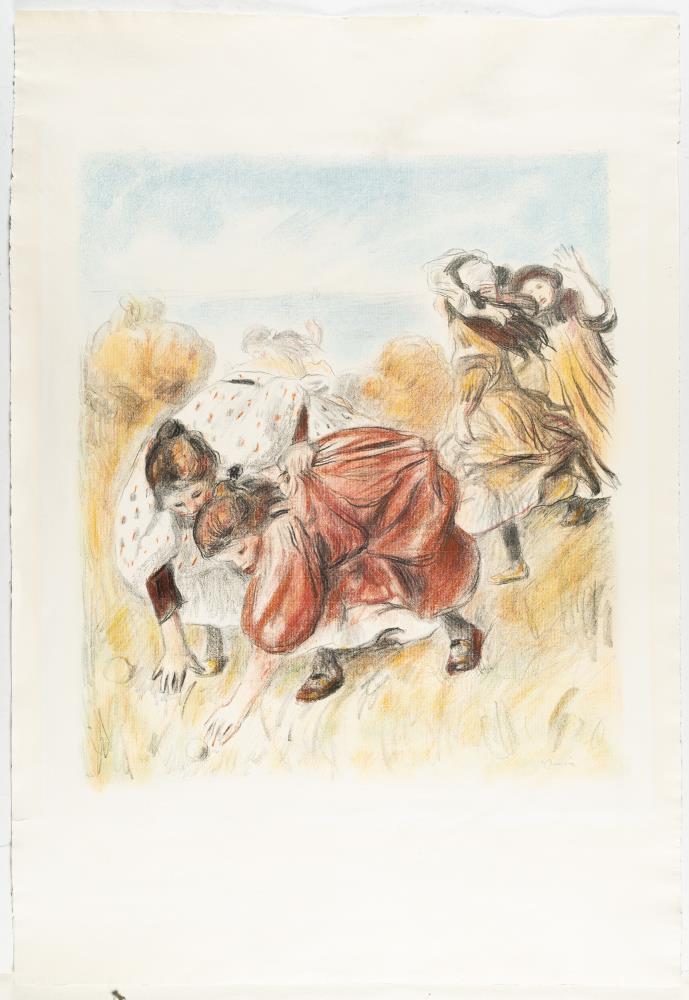 Enfants jouant à la Balle