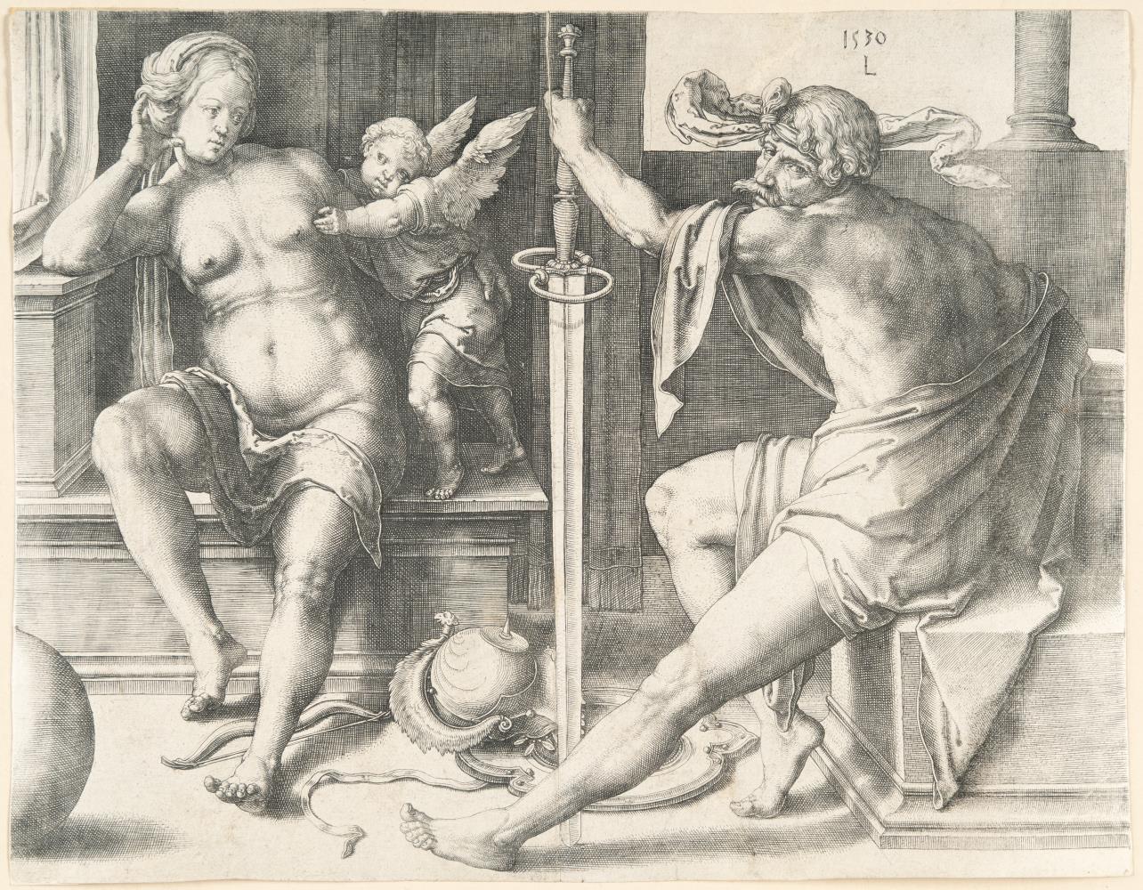 Mars, Venus und Cupid