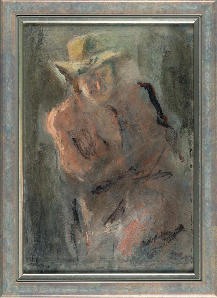 Lady with Hat (the artist’s wife)