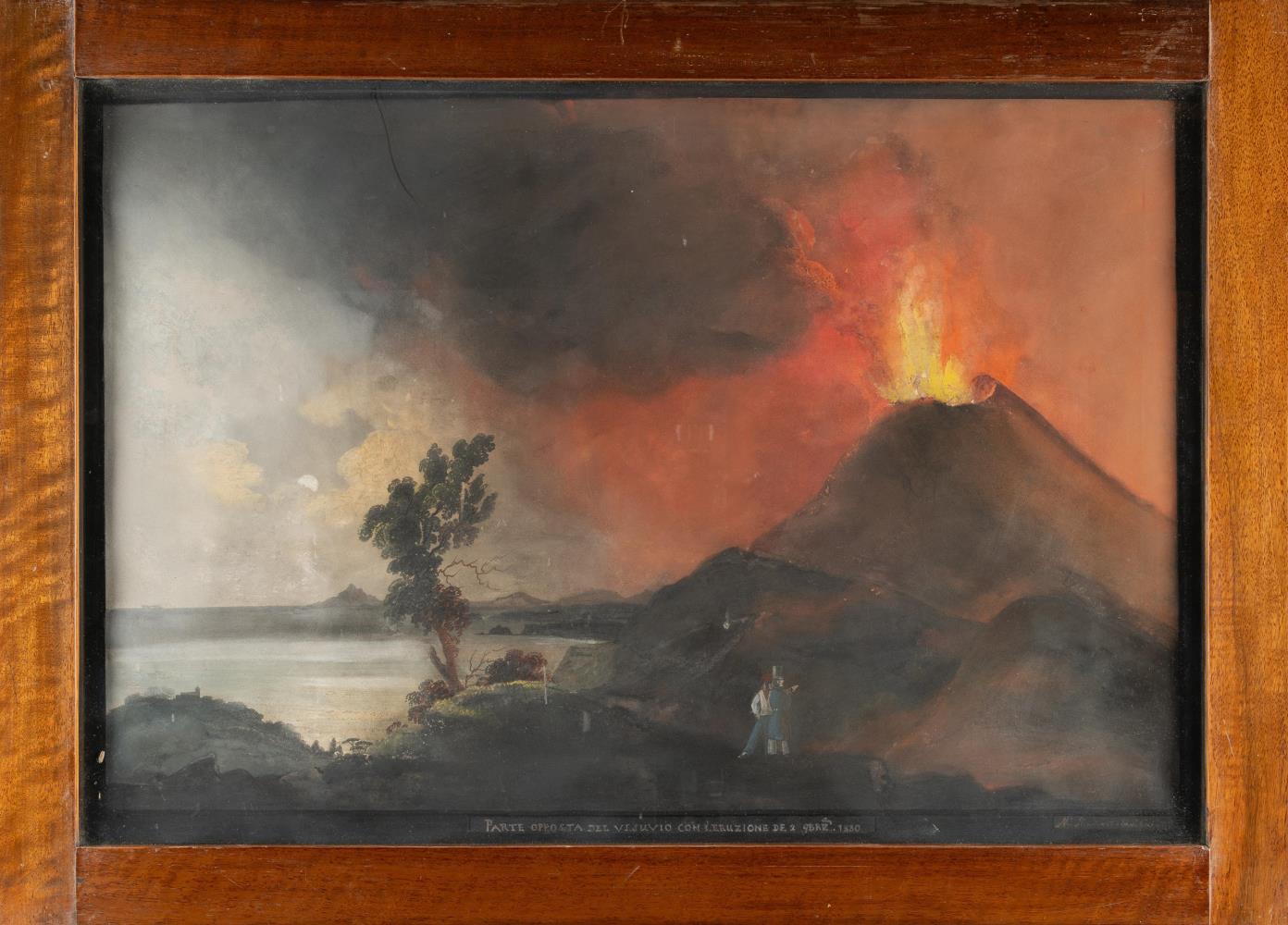 Nächtlicher Vesuvausbruch (2. Oktober 1830)