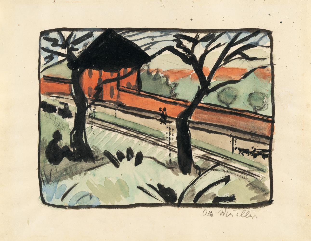 Village Street (Schmiedeberg Station/Giant Mountains)