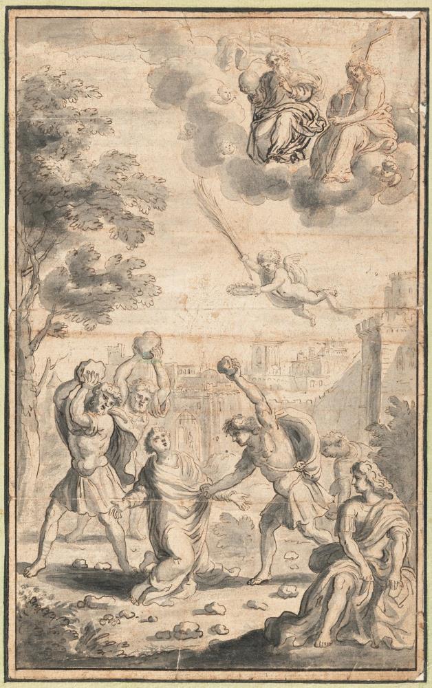Die Steinigung des heiligen Stephanus