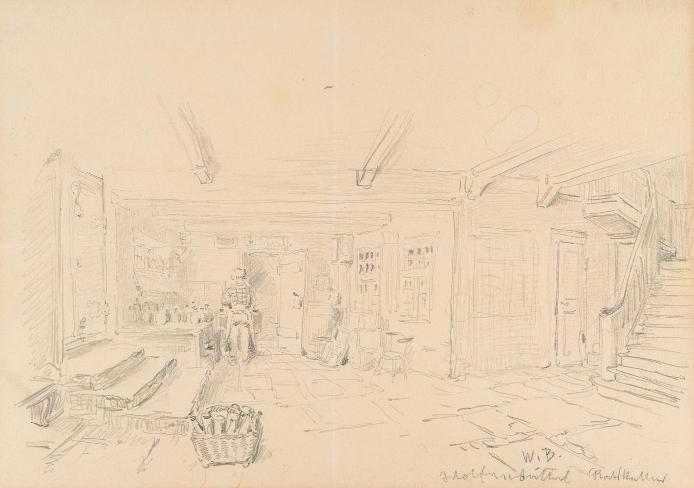 Kücheninterieur (Ratskeller in Wolfenbüttel)