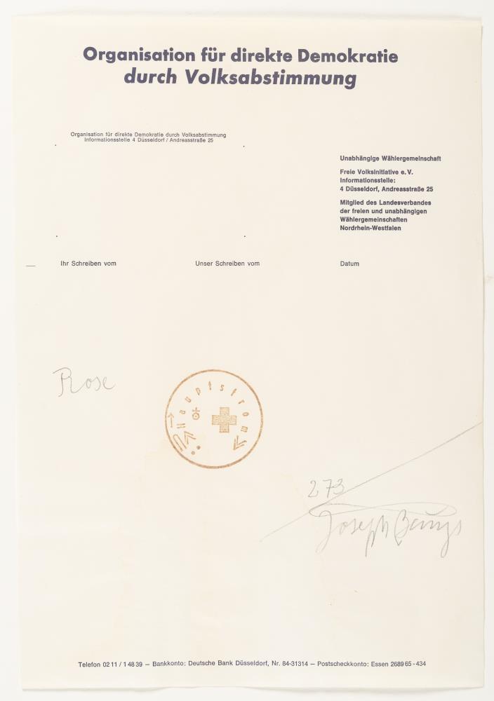 "Rose" für direkte Demokratie