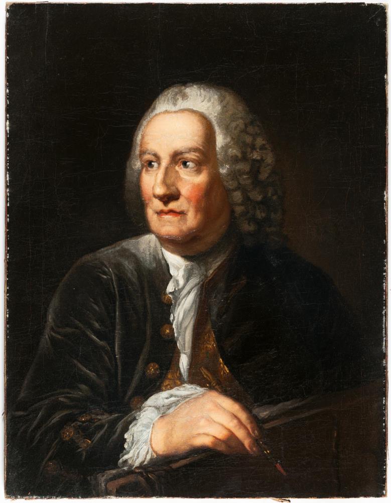 Bildnis des sächsischen Hofmalers Louis de Silvestre (1675-1760)