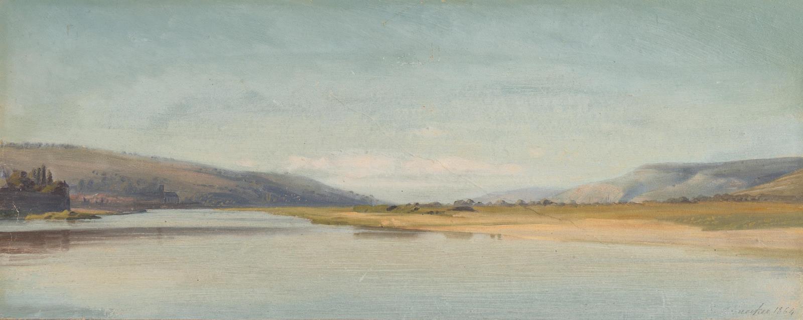 Weite Isarlandschaft