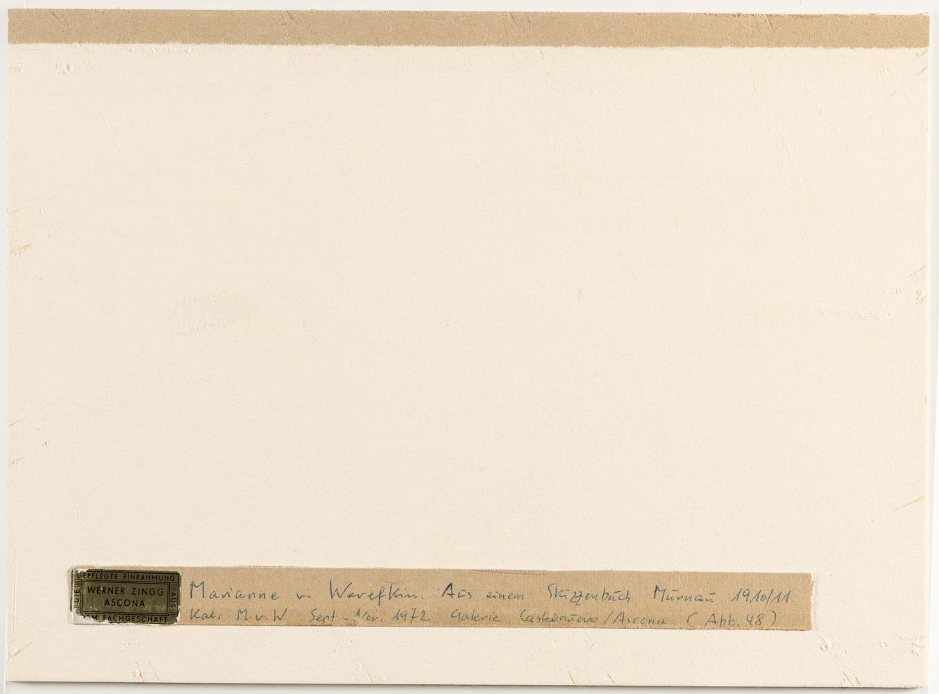 Recto/Verso: Figurenstudien