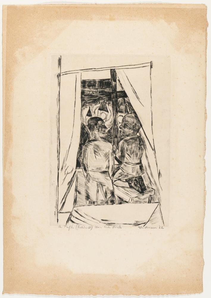 „Am Fenster" (Kinder am Fenster)