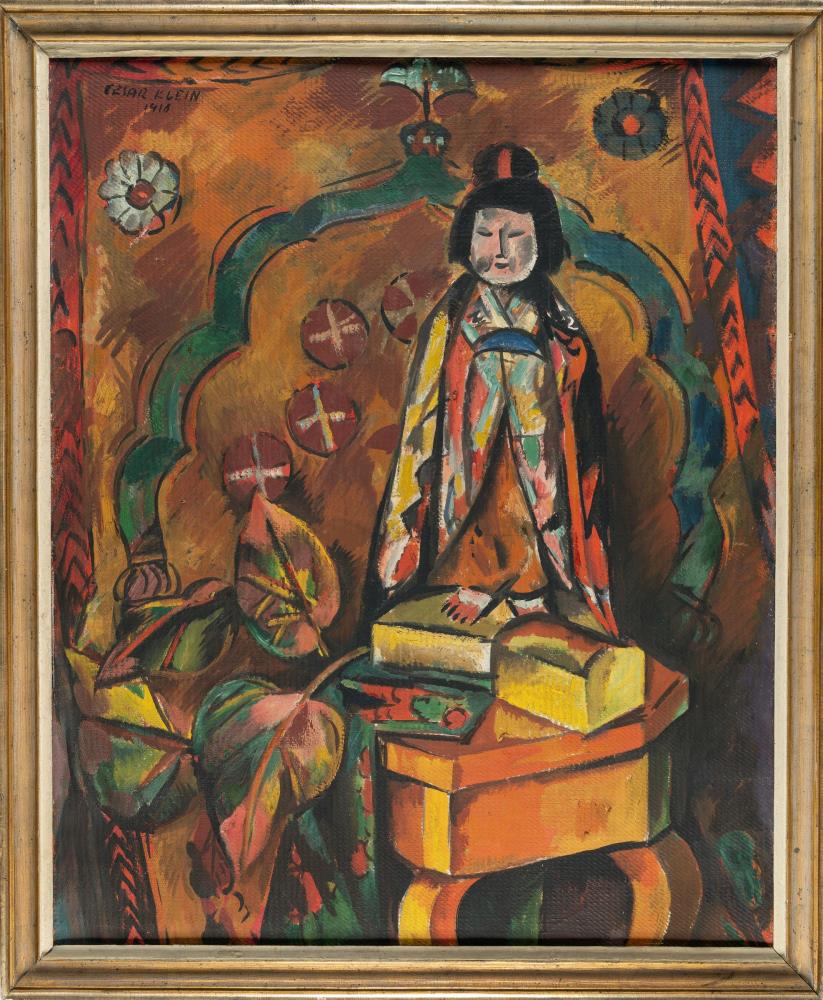 Stillleben mit Figur („Stilleben mit Puppe“)