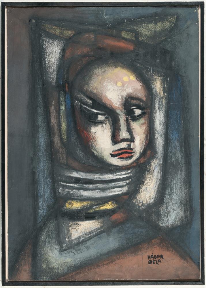Lady with a headscarf