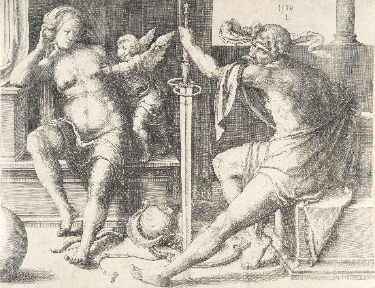 Mars, Venus und Cupid