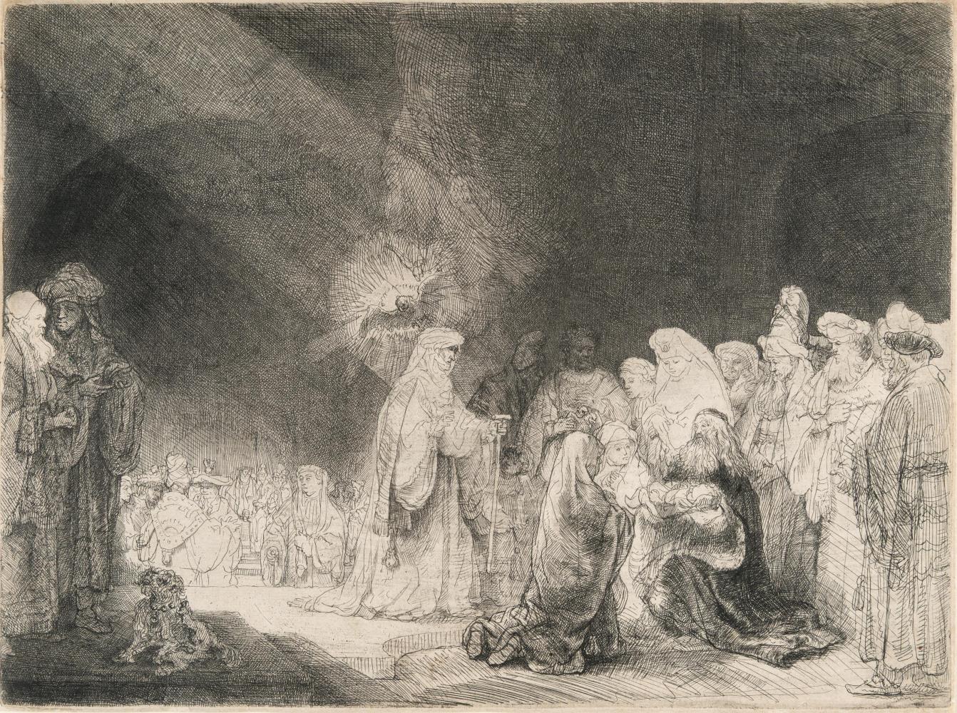 Die Darstellung im Tempel (im Breitformat)