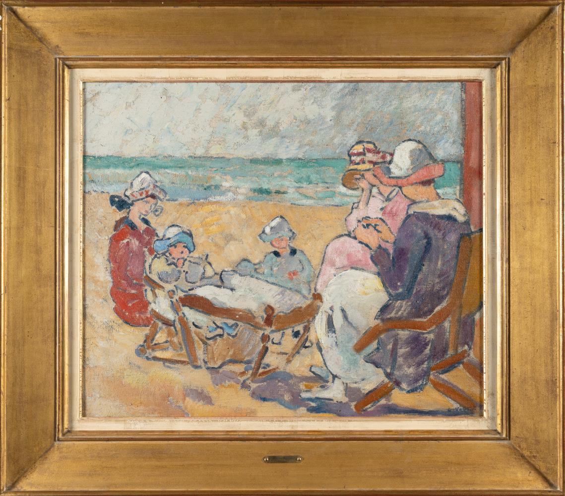 Women and Children on the Beach