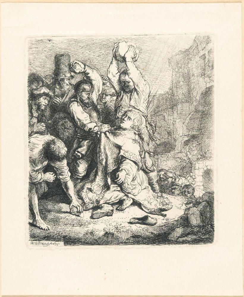 Die Steinigung des heiligen Stephanus