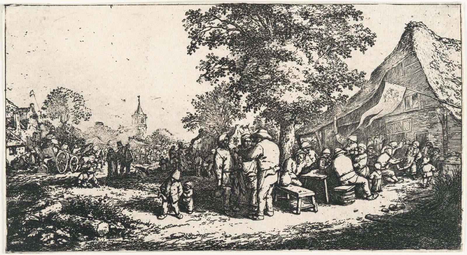 Village fair under the big tree