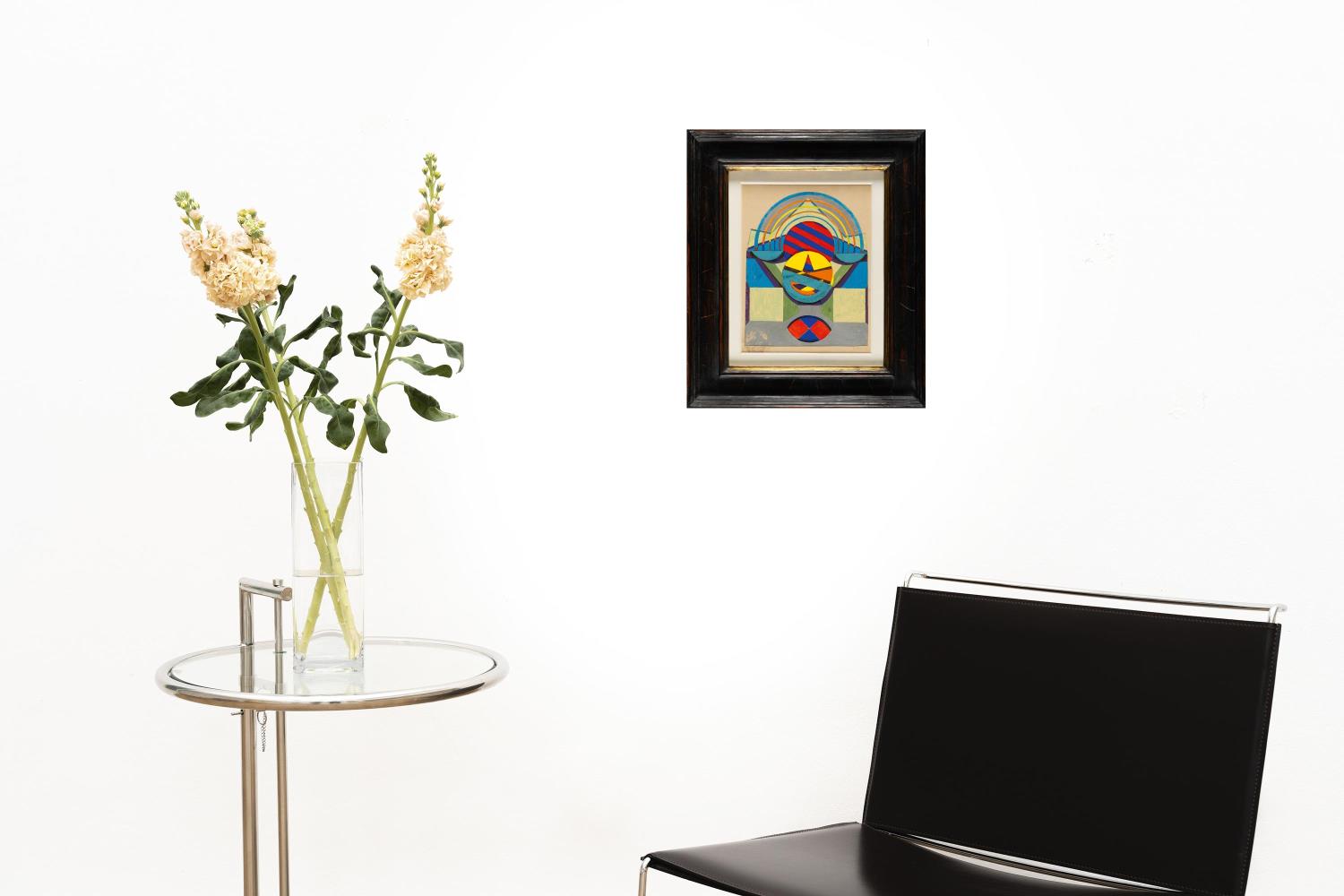 Ohne Titel (Komposition mit Kreisformen)