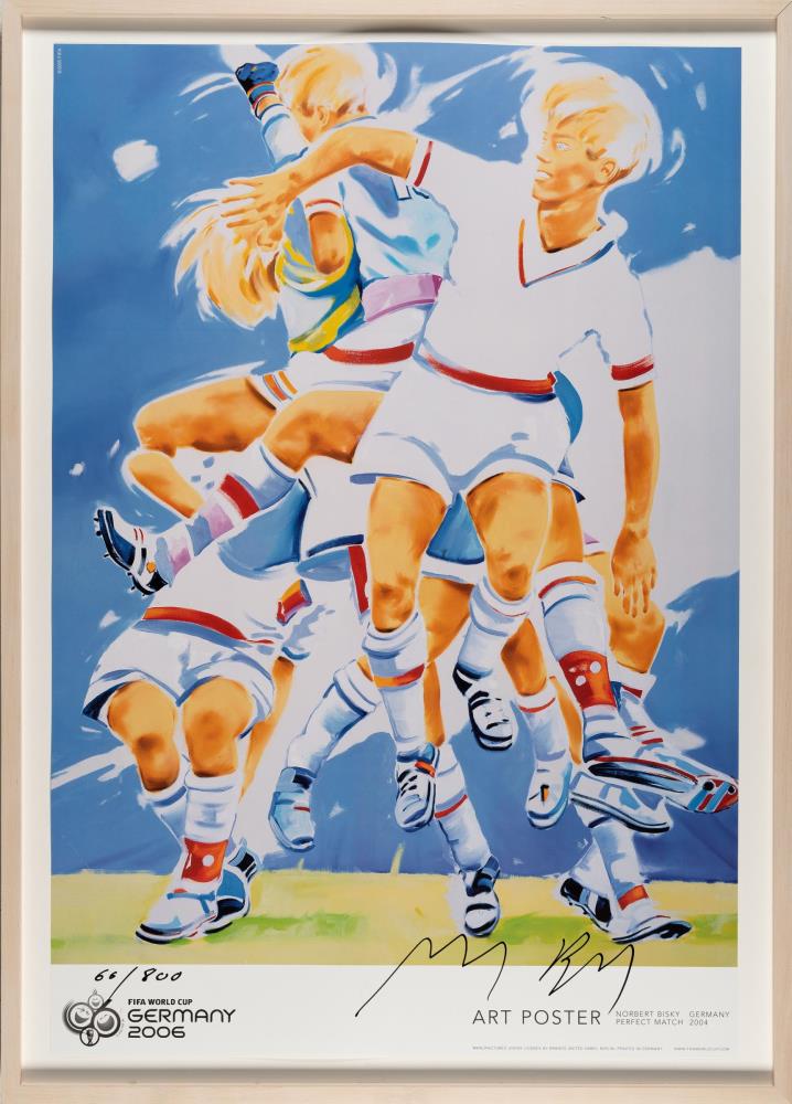 14 Bll.: Official Art Poster 2006 FIFA World Cup Germany