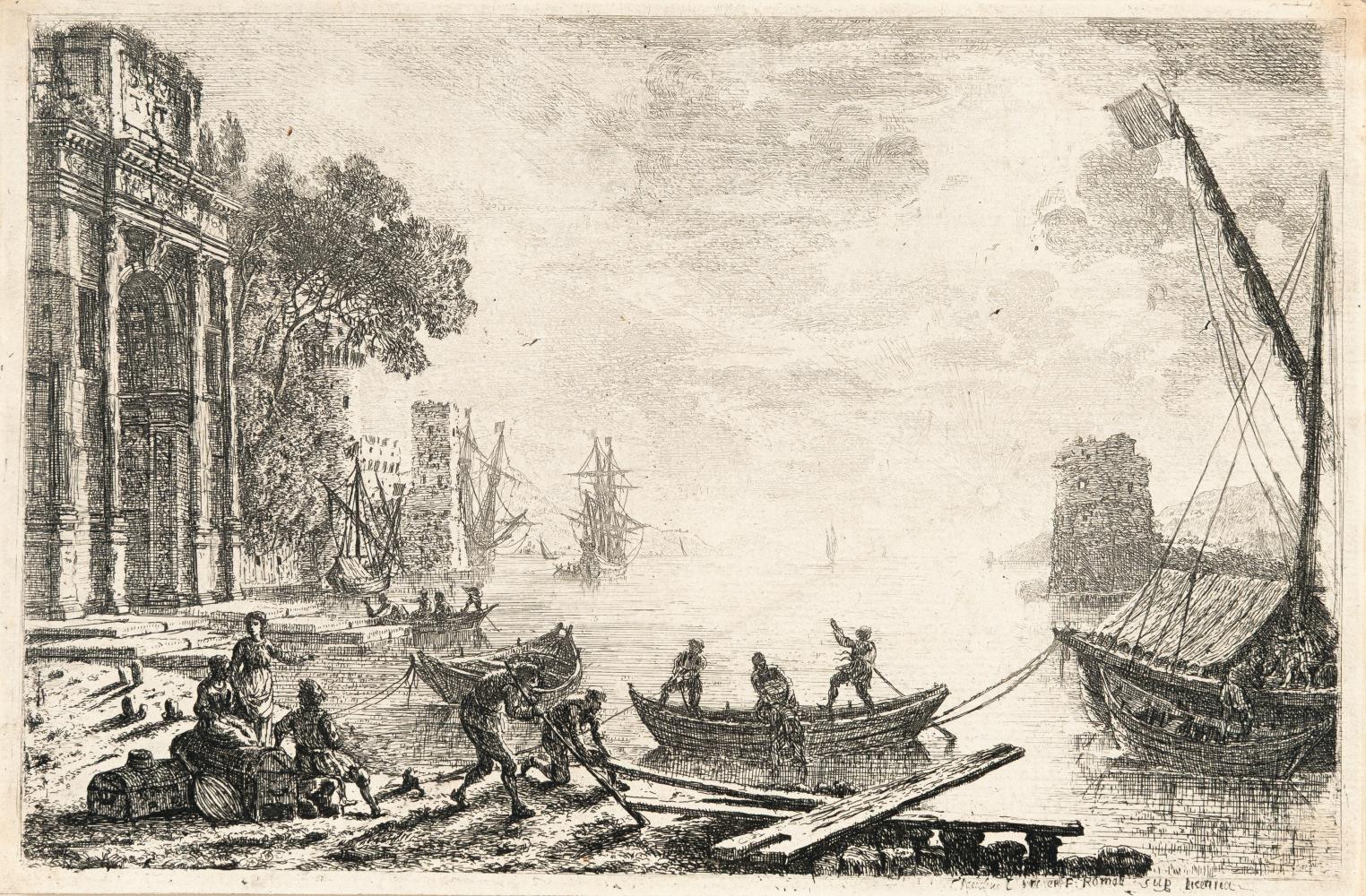 Le Soleil levant (Hafenszene mit aufgehender Sonne)