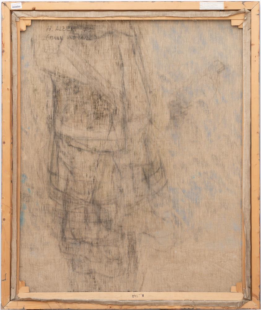 "Man with Dove"