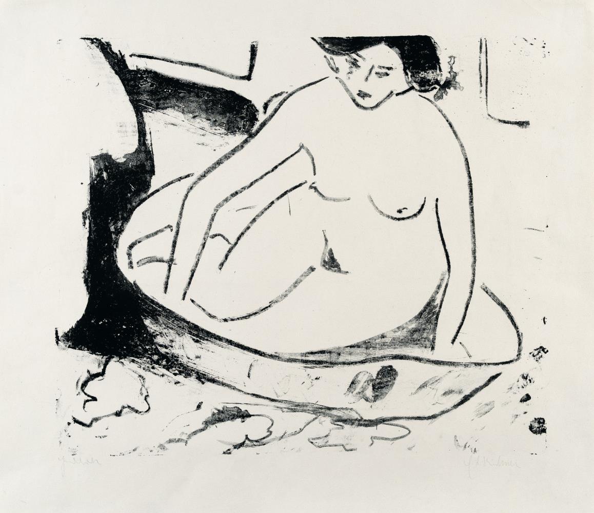 Girl in a Bath