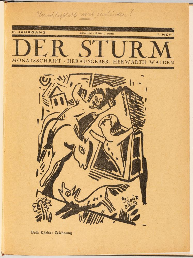 Der Sturm: Monatsschrift. 17. Jahrgang, Heft 1-6