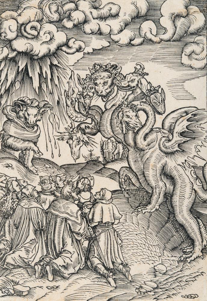 Anbetung des siebenköpfigen Drachens
