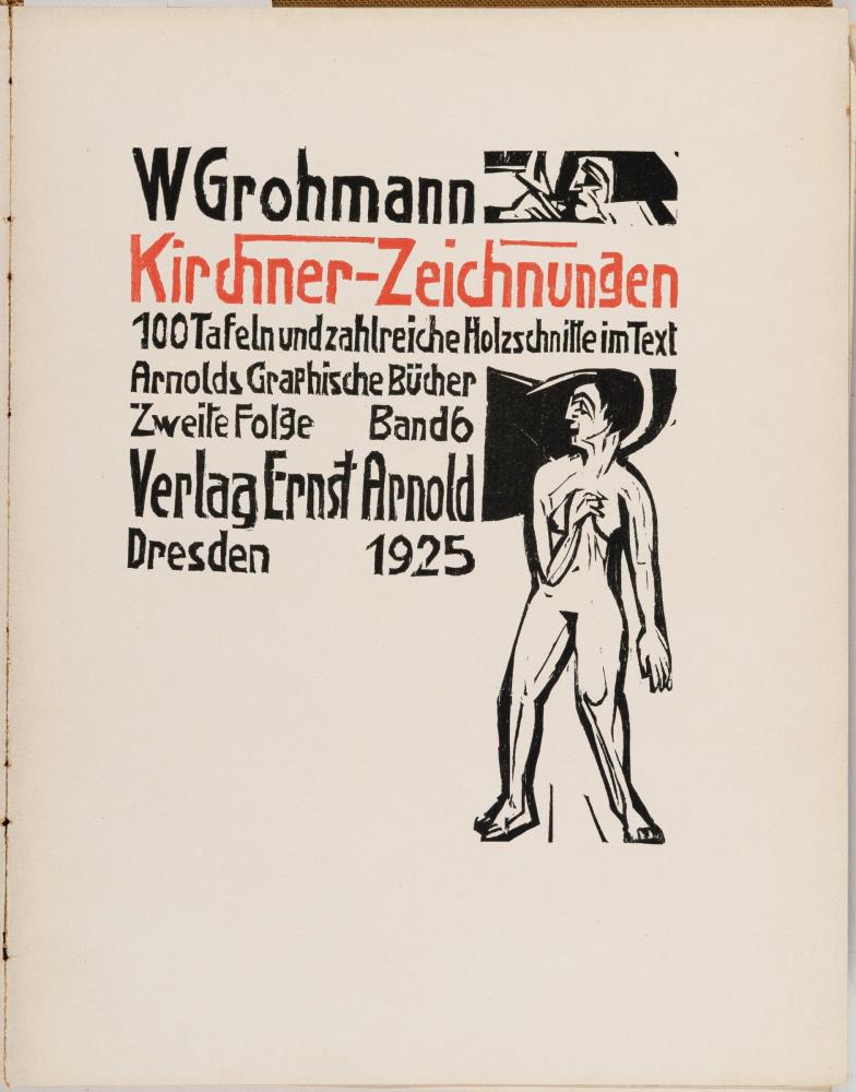 Will Grohmann: Kirchner-Zeichnungen