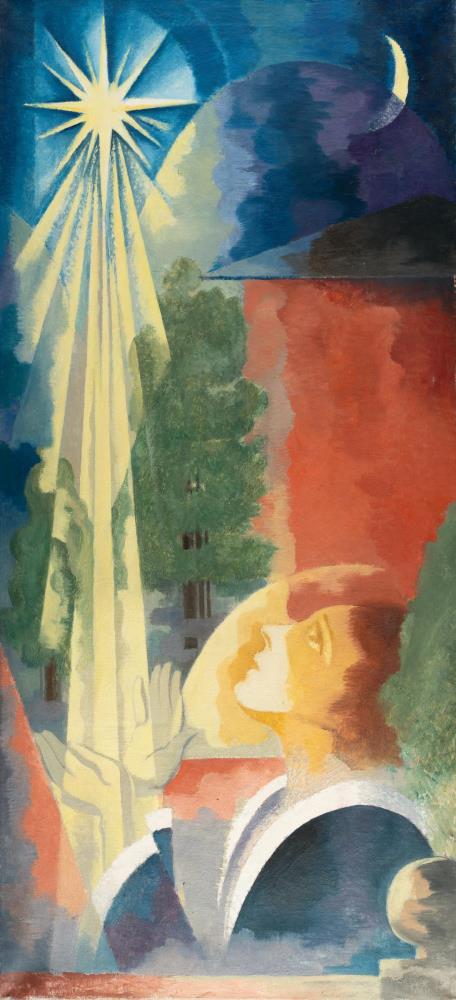 Mädchen mit Abendstern