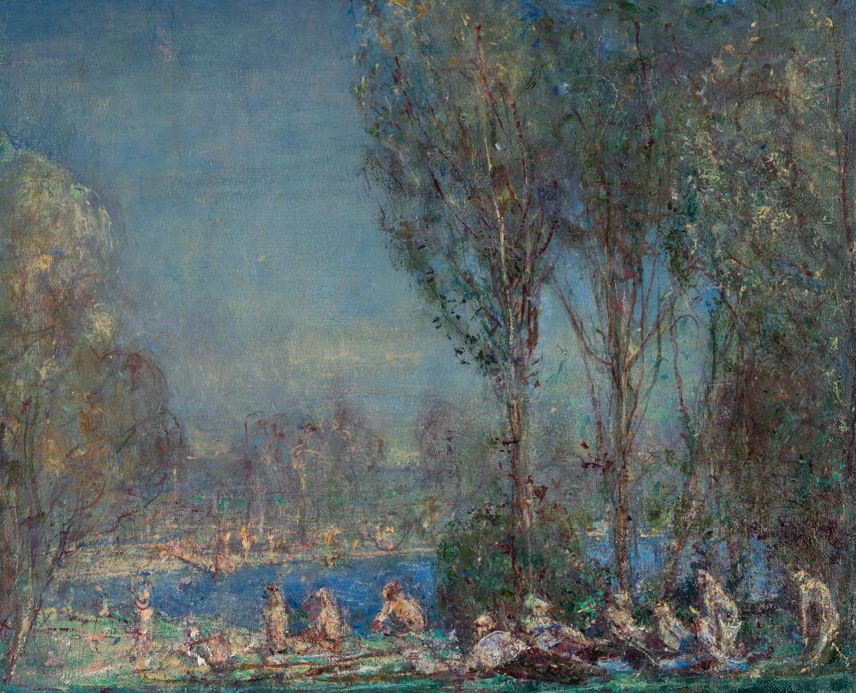 Ohne Titel (Badeszene)