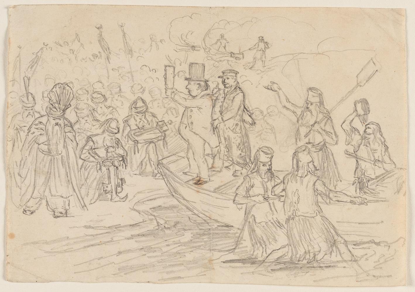 Anlandung König Ottos I. von Griechenland in Nauplia am 6. Februar 1833