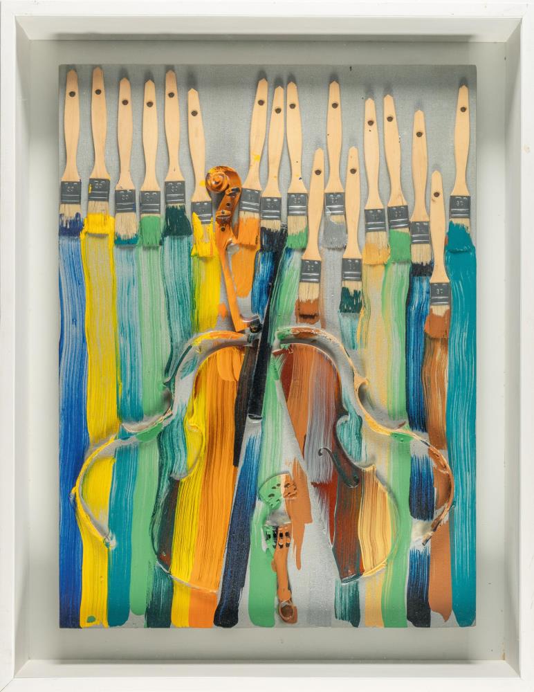 Ohne Titel (Assemblage)