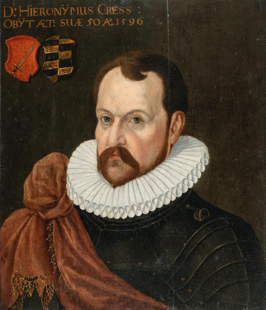 Brustbildnis des Hieronymus Kress von Kressenstein (1546-1596)