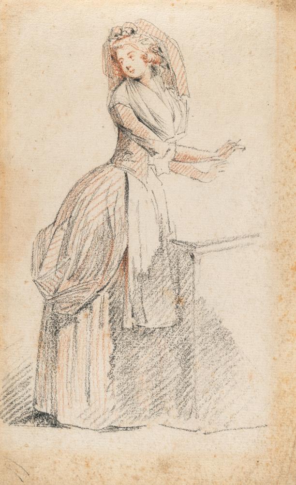 Jeune Femme en Pied