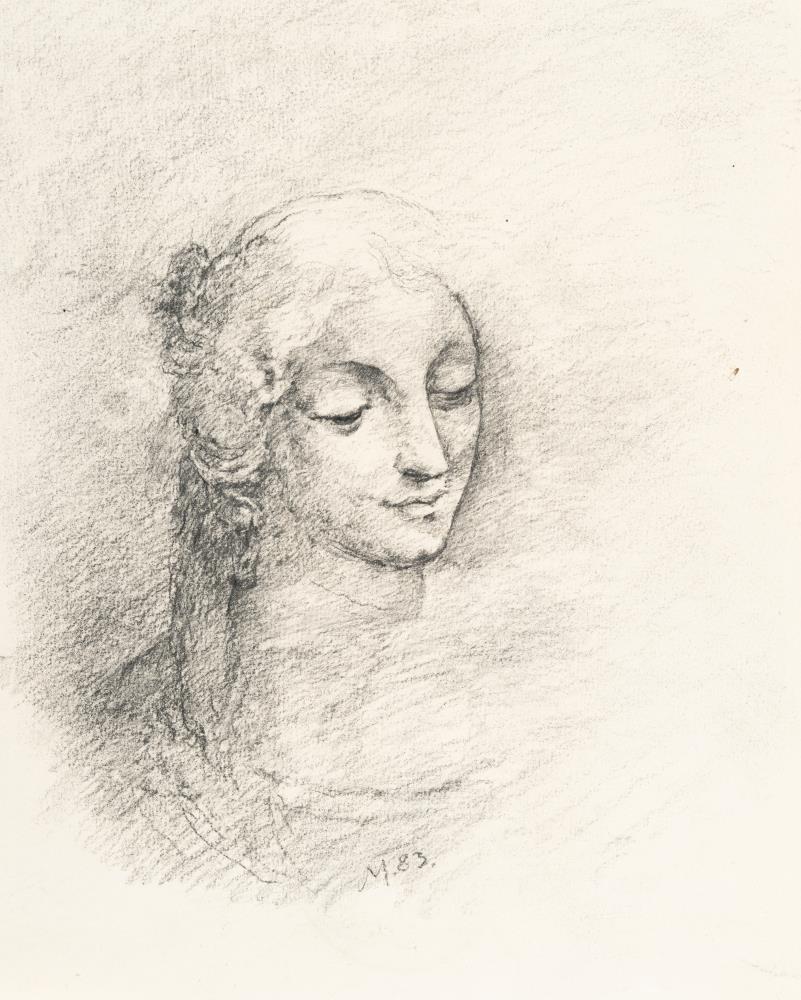 Kopie nach Karton "Heilige Anna" von Leonardo da Vinci, London, National Gallery