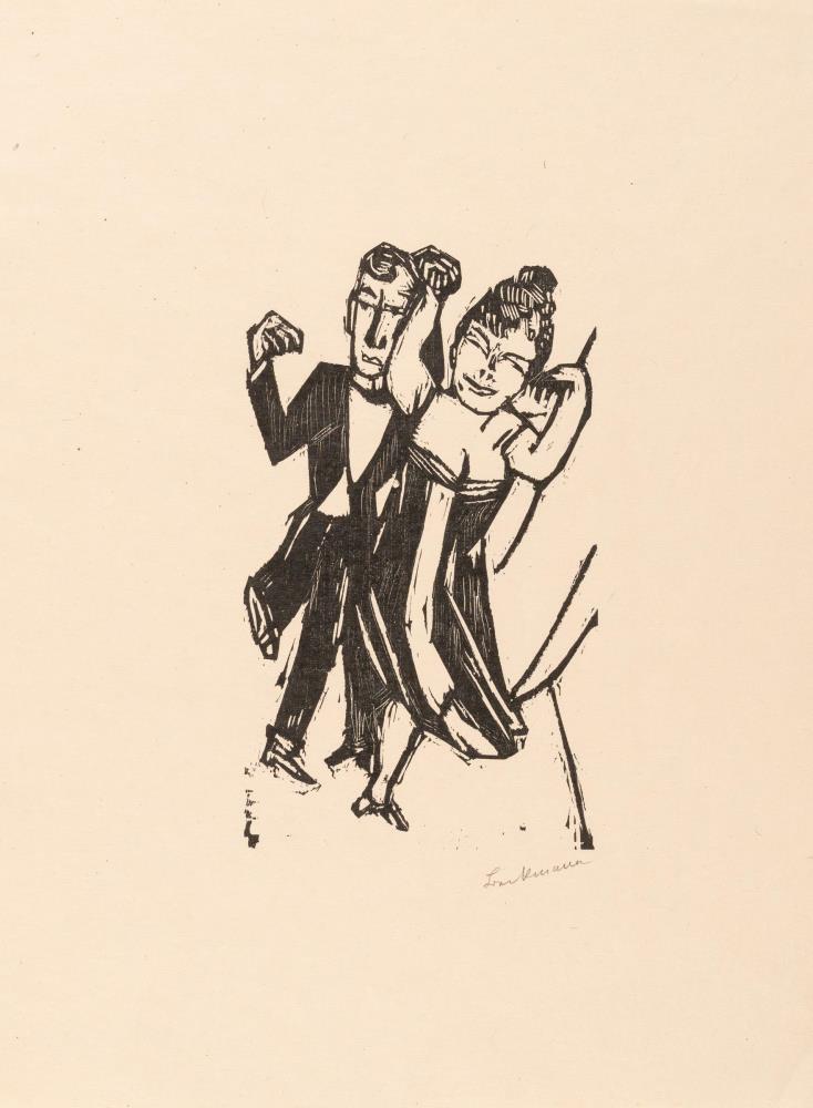 Kleines tanzendes Paar