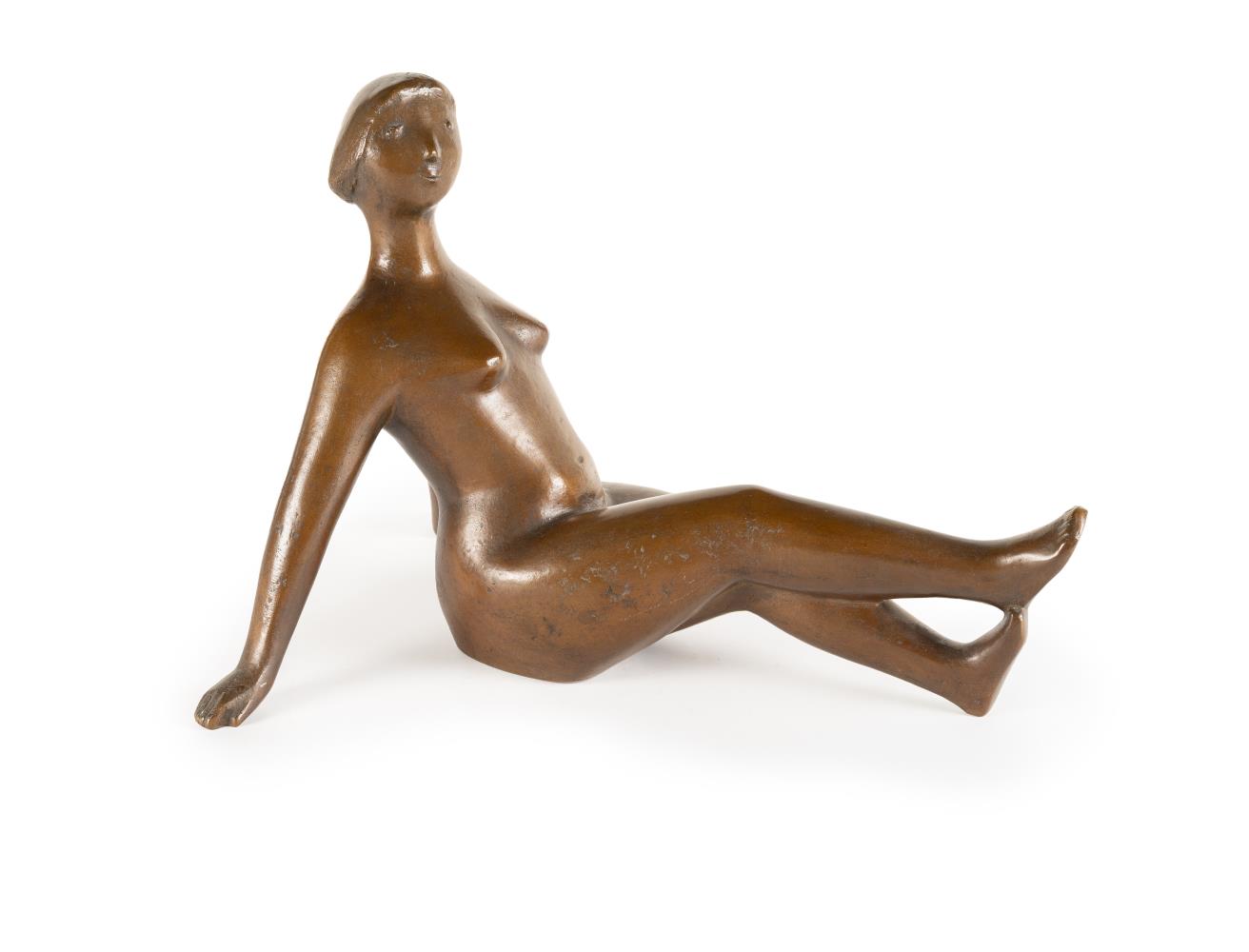 Sitzender weiblicher Akt