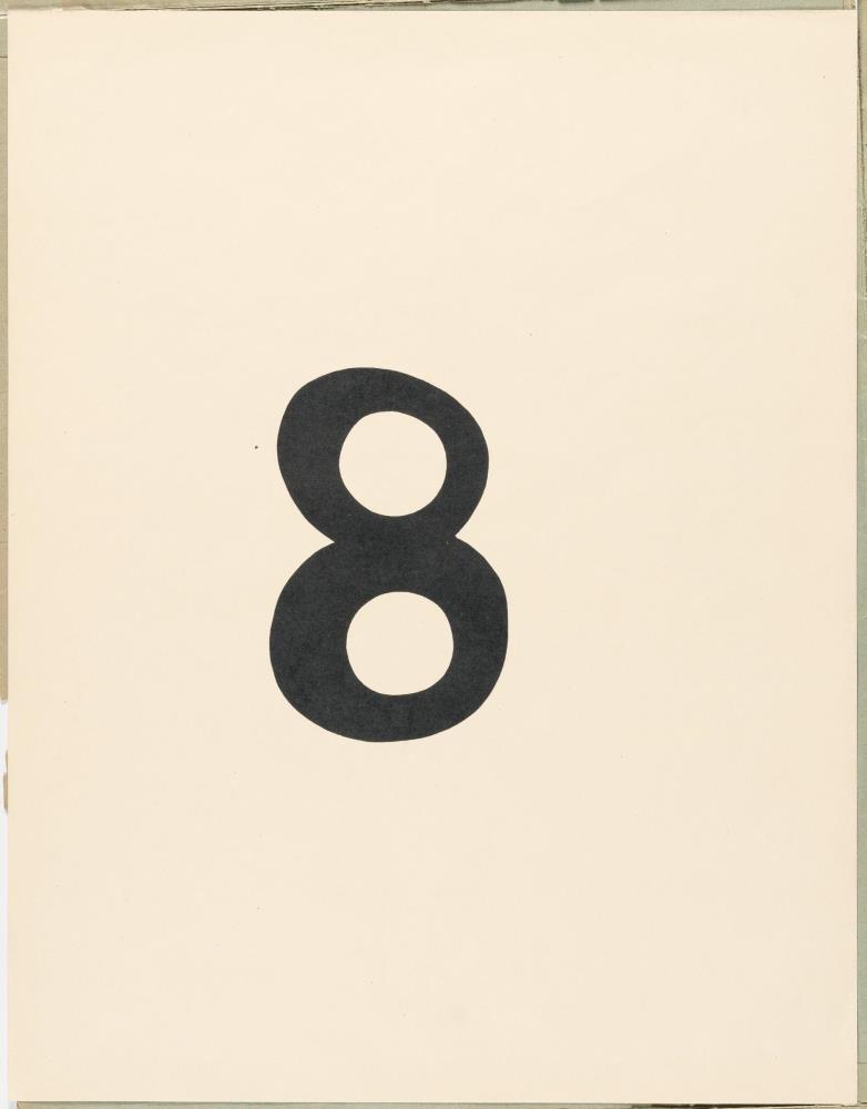 7 Arpaden von Hans Arp (Merz 5. Arp-Mappe)