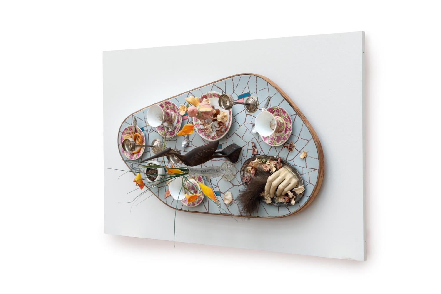 „Faux tableau piège, Serie mosaiques années 50 Vienna 2010-12“