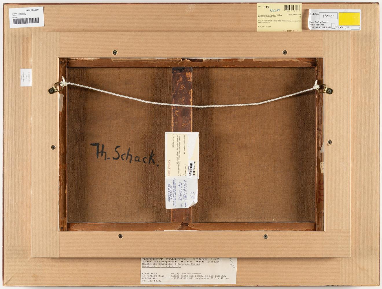 Nature morte aux pommes et aux raisins