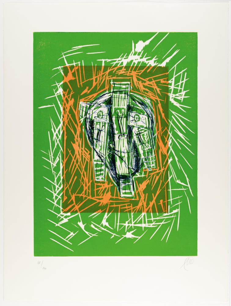 2 Bll.: Ohne Titel (Parsifal – Männer ohne Frauen)