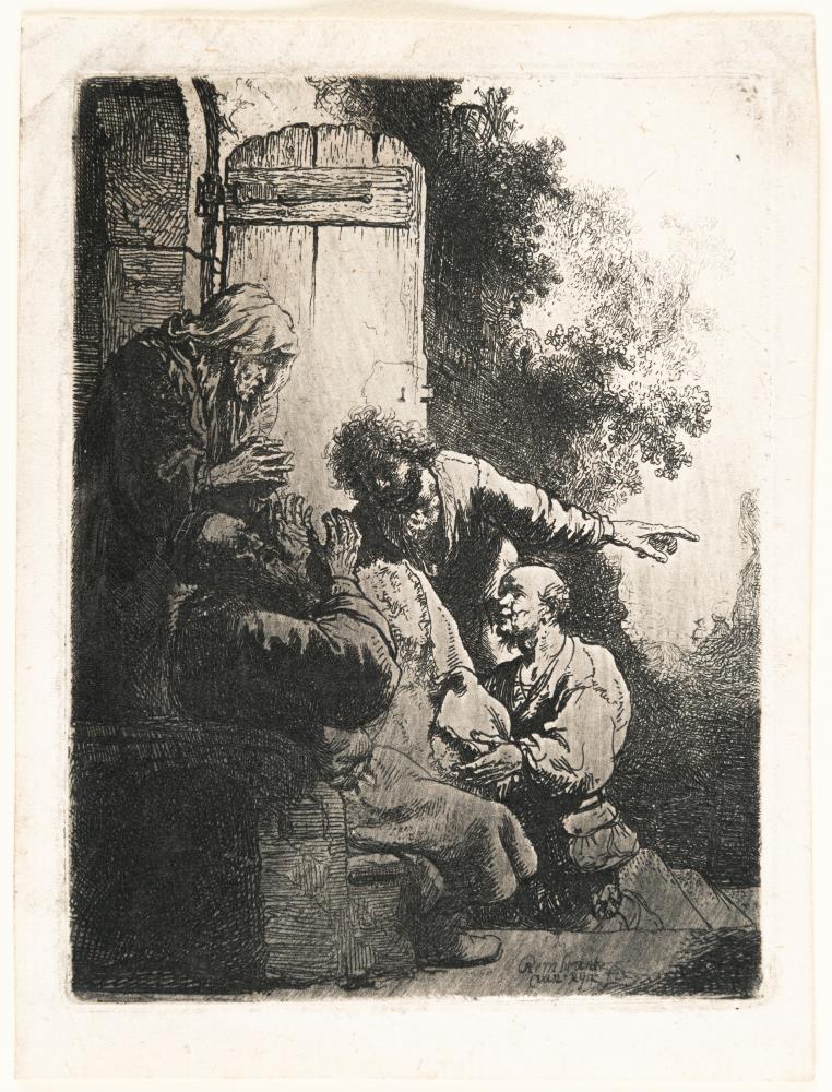 Joseph überbringt den Mantel