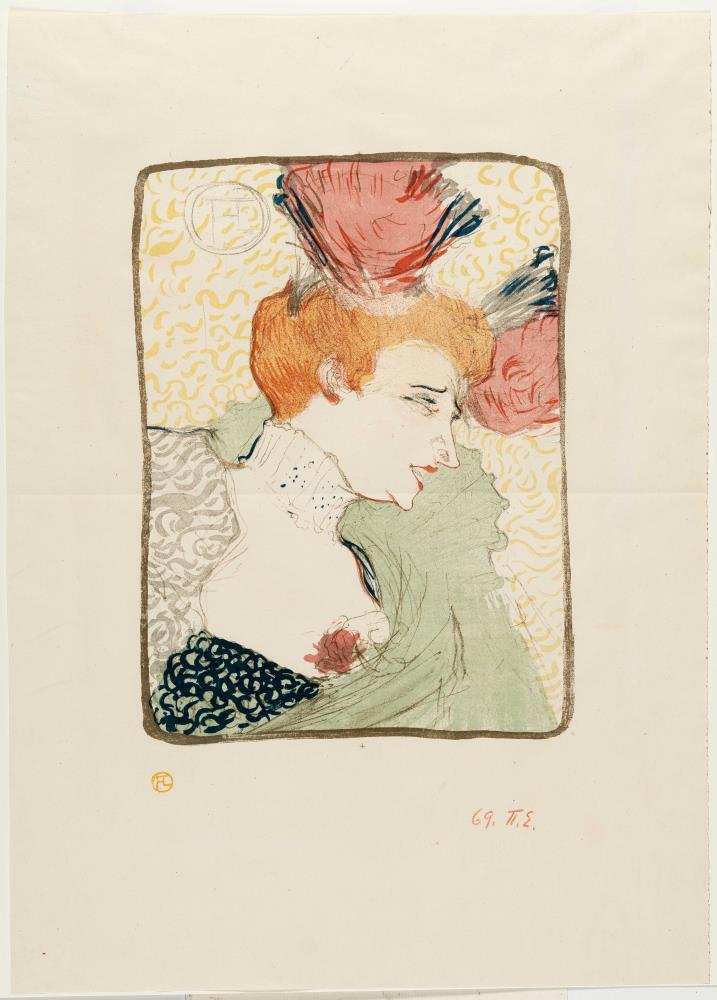 Mademoiselle Marcelle Lender, en buste