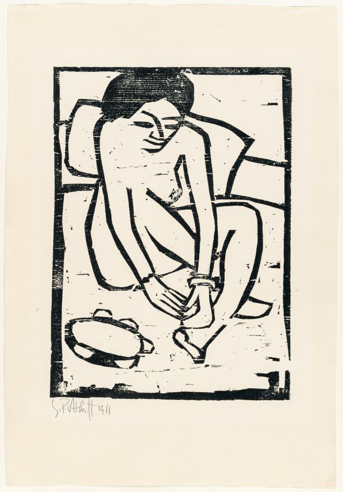 Girl with Tambourine